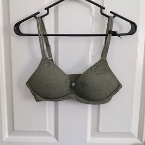 Aerie Sage Lace Bra